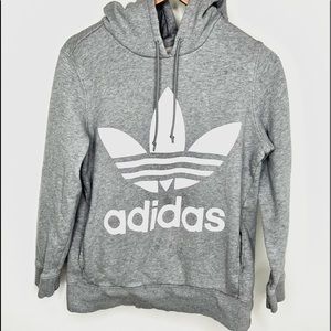 Gray Adidas Hoodie